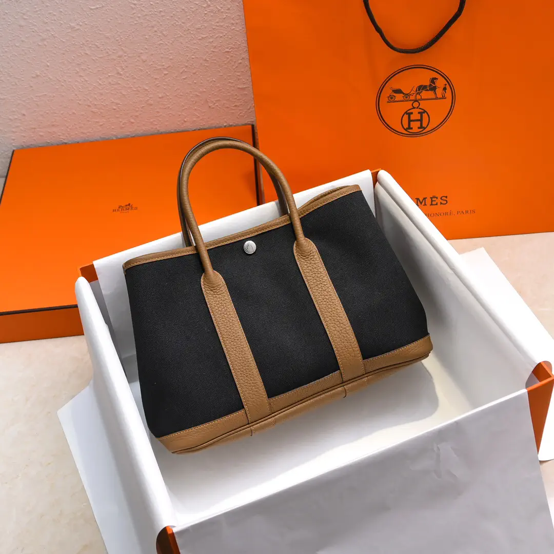 Hermès Canvas Tote Bag image 1