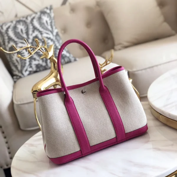 Hermès Canvas Garden Tote Bag image 1