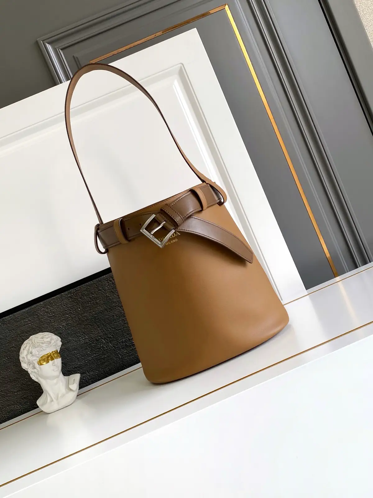 Prada Buckle Bucket Bag image 1
