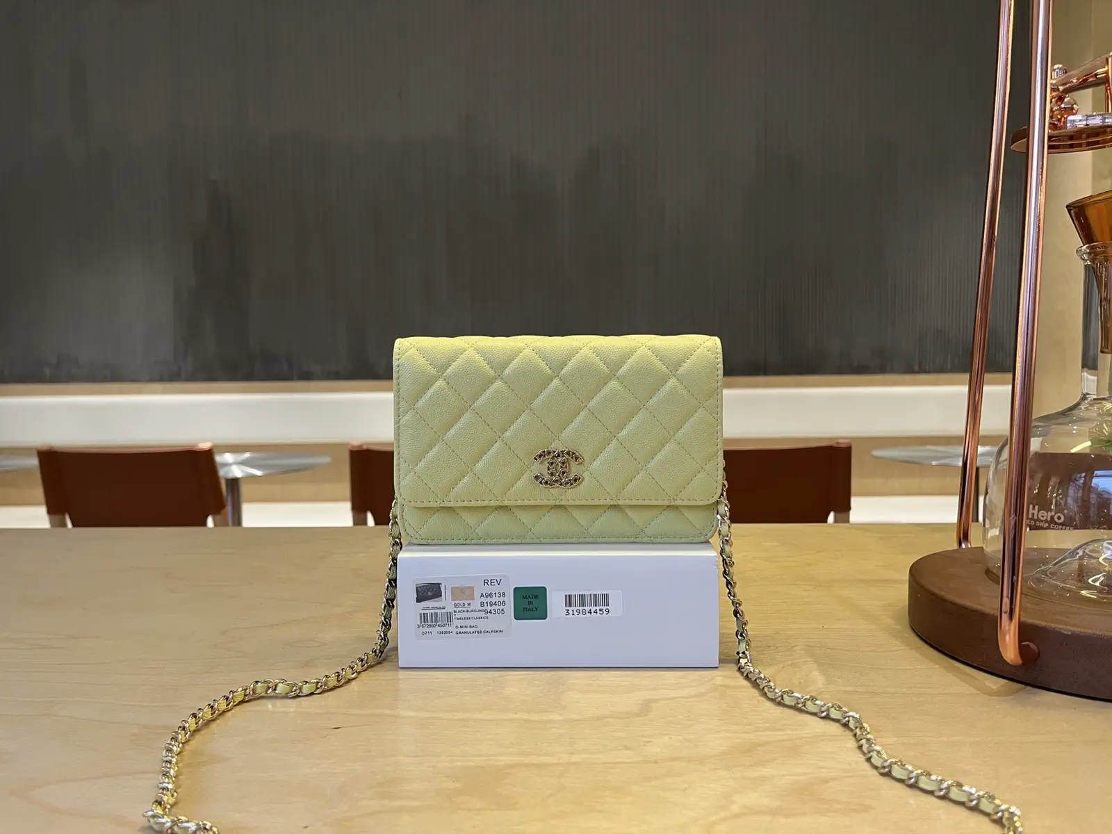 Chanel Quilted Heart Logo Crossbody Bag image 1