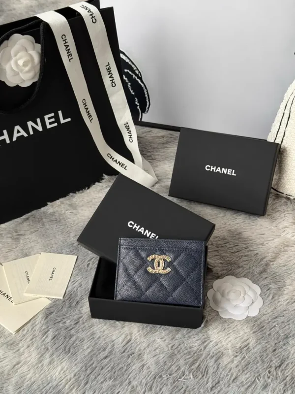Chanel Quilted Card Holder image 1