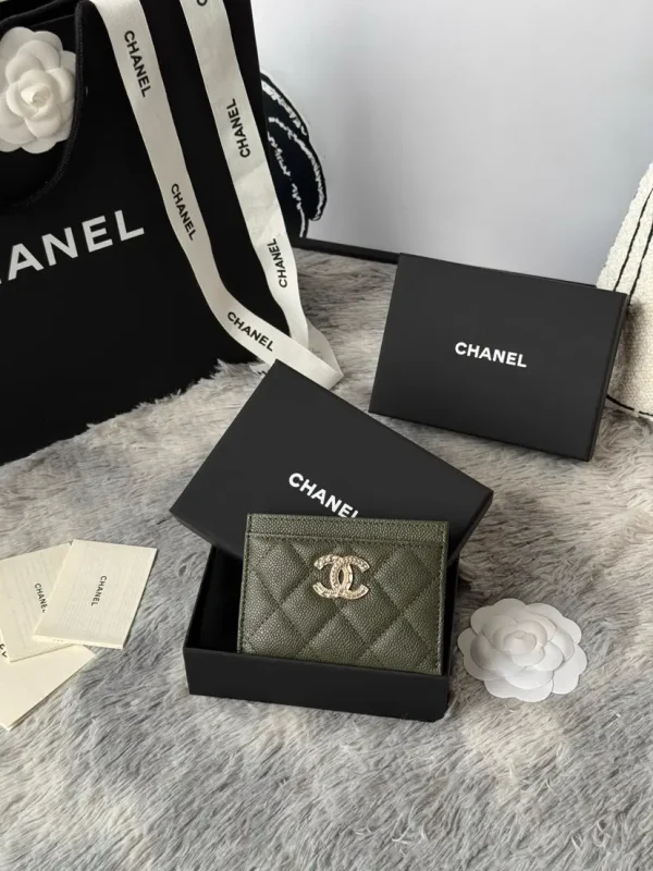 Chanel Quilted Card Holder image 1