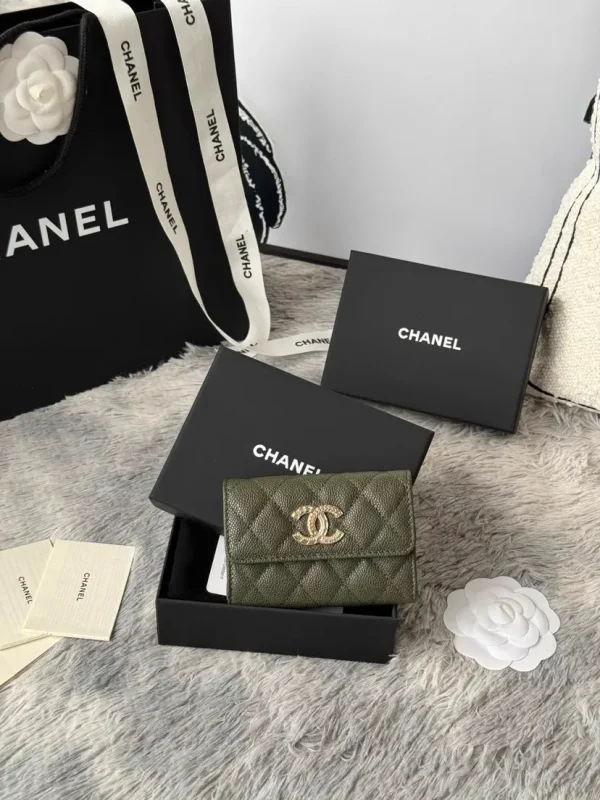 Chanel Quilted Card Holder image 1