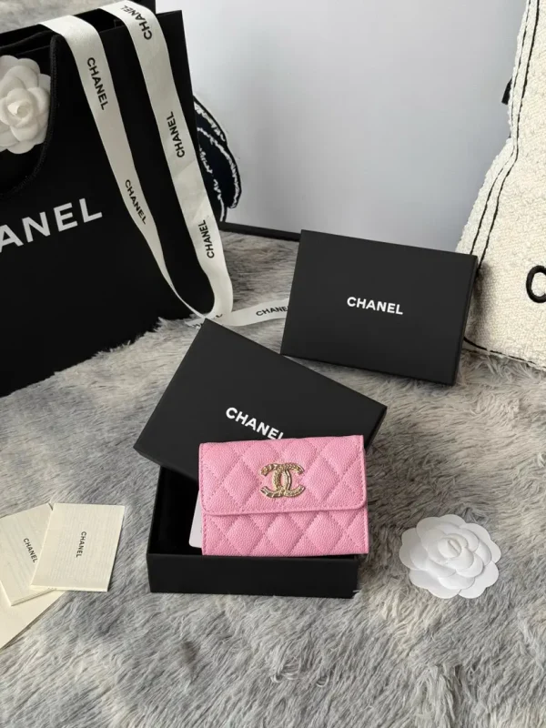Chanel Quilted Card Holder image 1