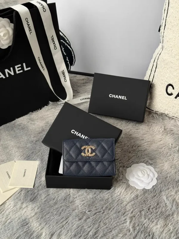 Chanel Quilted Card Holder image 1