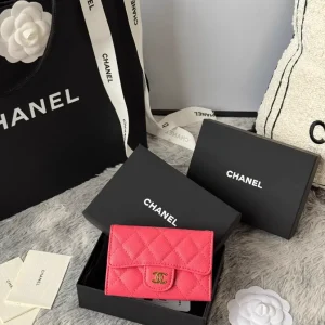 Chanel Quilted Card Holder image 1