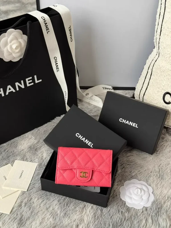 Chanel Quilted Card Holder image 1