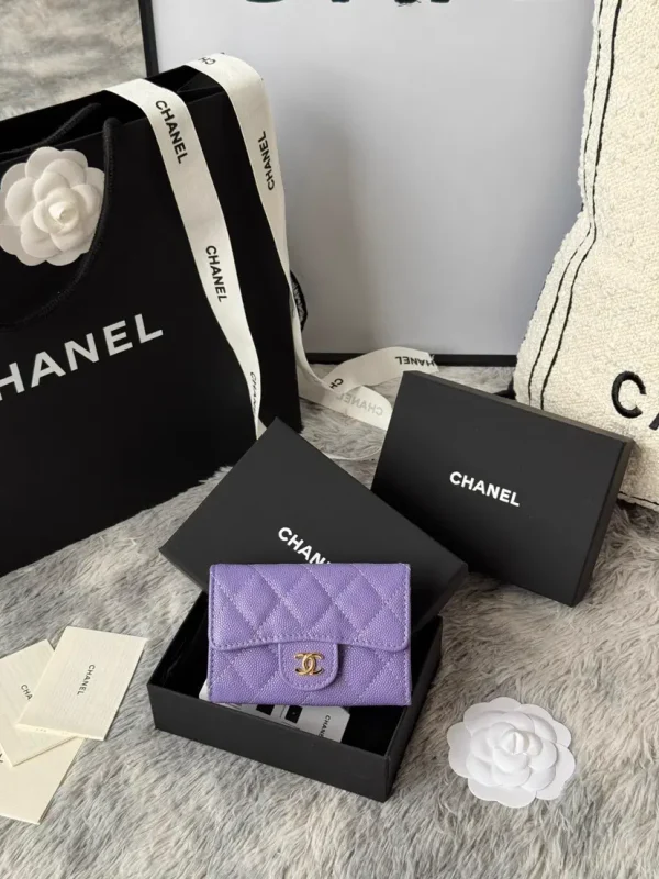 Chanel Quilted Card Holder image 1