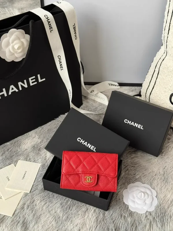 Chanel Quilted Card Holder image 1