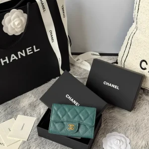 Chanel Quilted Card Holder image 1