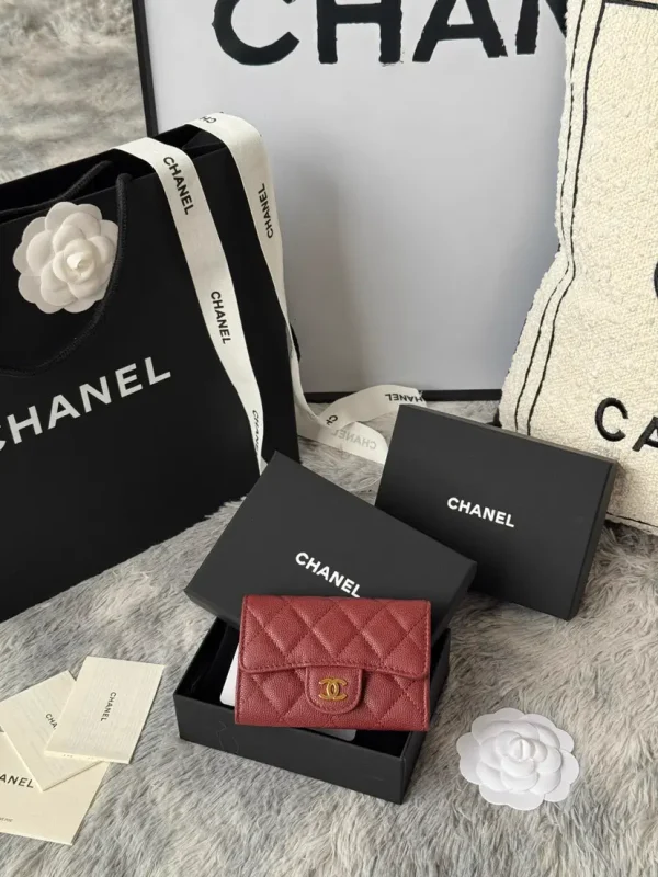 Chanel Quilted Card Holder image 1