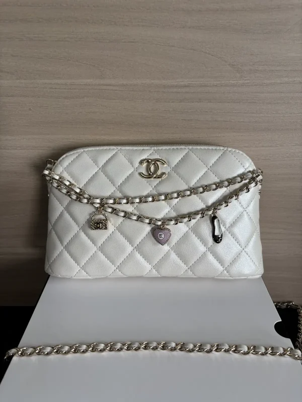 Chanel Quilted Chain Crossbody Bag image 1