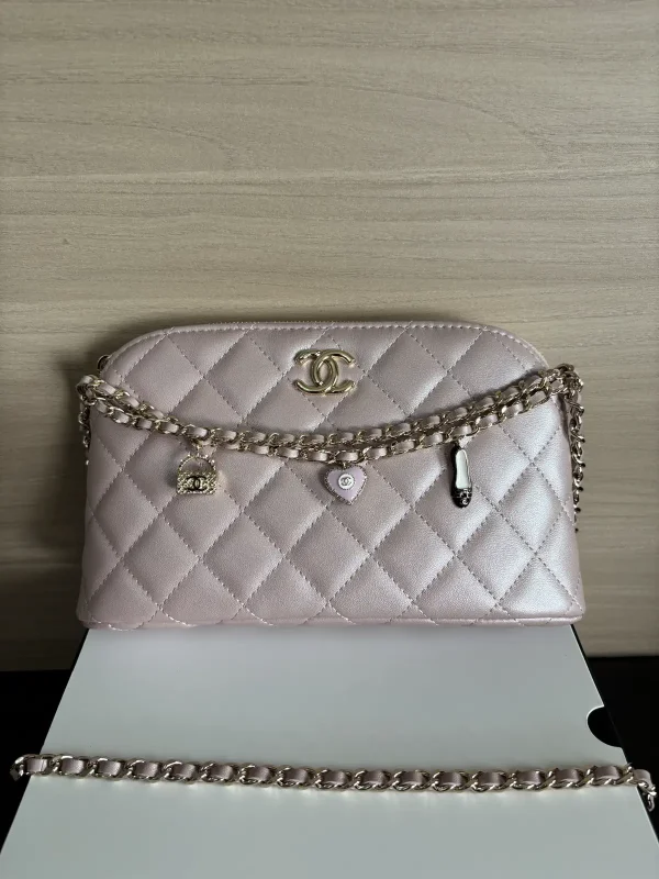 Chanel Quilted Chain Crossbody Bag image 1