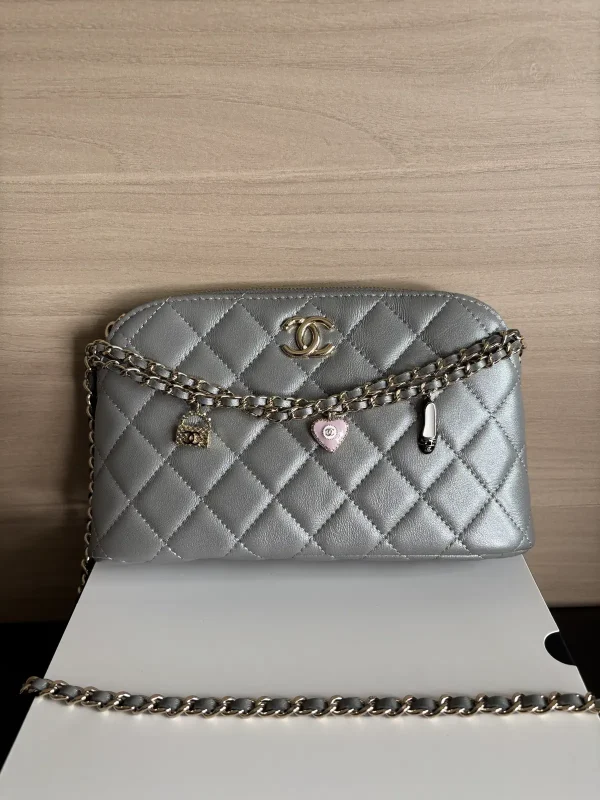 Chanel Quilted Chain Crossbody Bag image 1