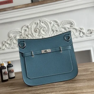 Hermès Denim Blue Jypsiere 28 Shoulder Bag image 1