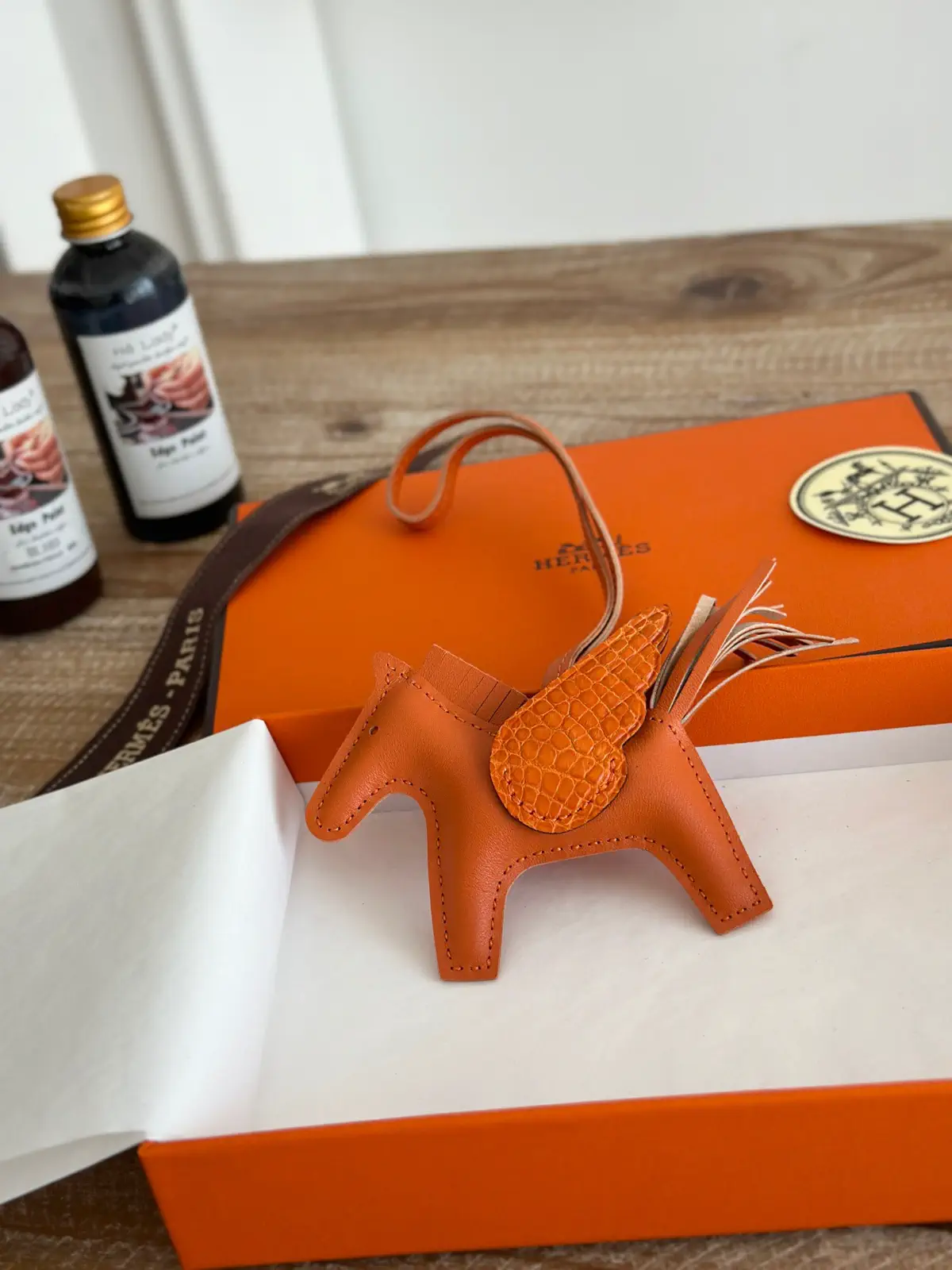 Hermès Mini Pegasus Rodeo Bag Charm image 1
