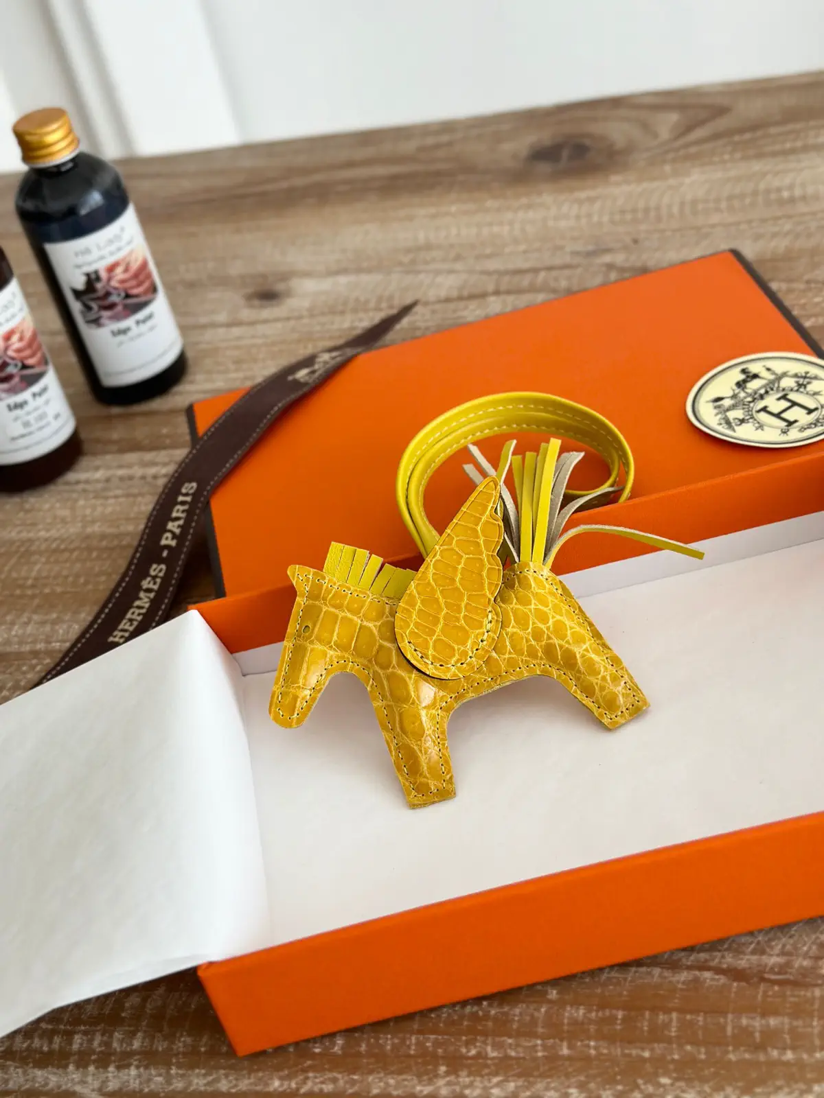 Hermès Mini Pegasus Bag Charm image 1