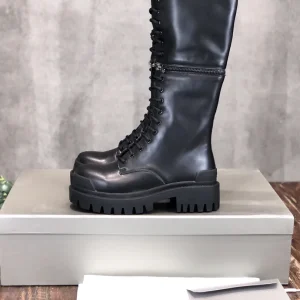 Convertible Lace-Up Platform Martin Boots image 1