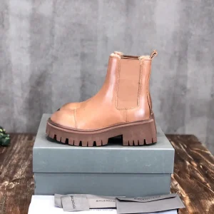 Balenciaga Platform Chelsea Ankle Boots image 1