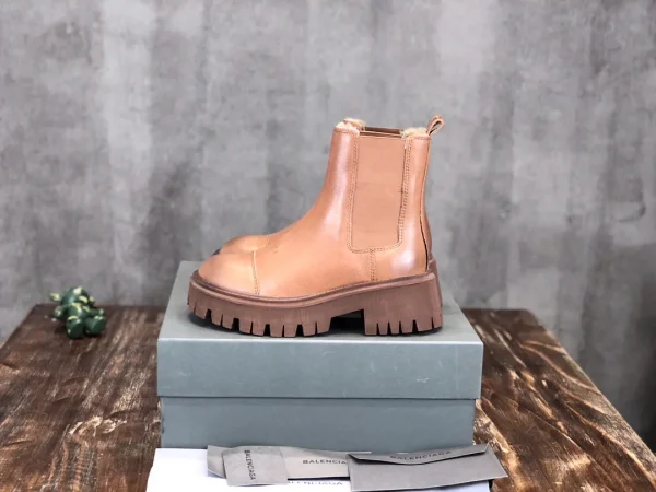 Balenciaga Platform Chelsea Ankle Boots image 1
