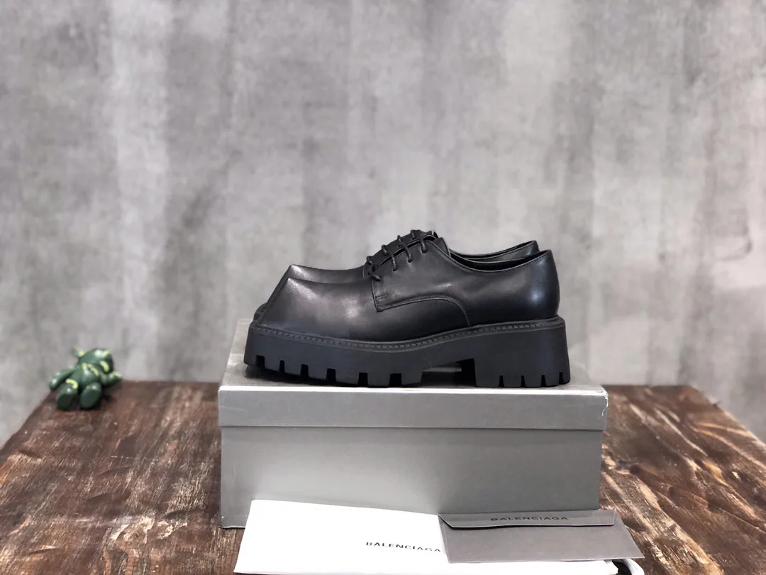 Balenciaga Rhino Horn Derby Shoes image 1