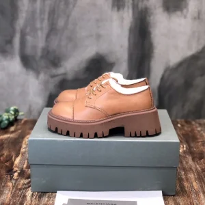 Balenciaga 2021 Early Autumn Lace-Up Platform Shoes image 1