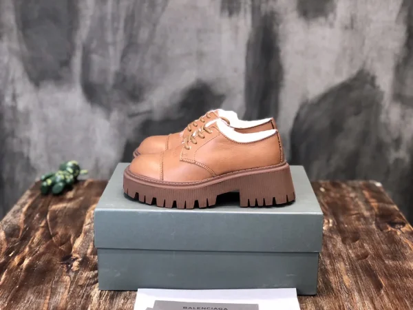 Balenciaga 2021 Early Autumn Lace-Up Platform Shoes image 1