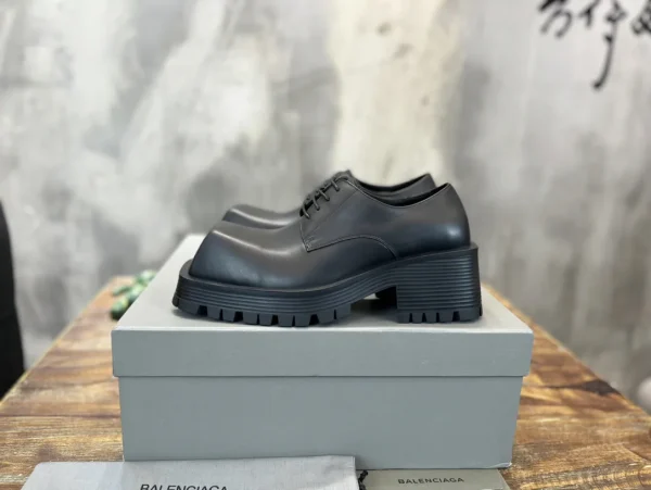 Balenciaga Men's Trooper Lace-Up Boots image 1