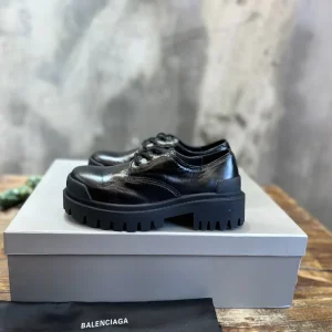 Balenciaga Lace-up Platform Shoes image 1