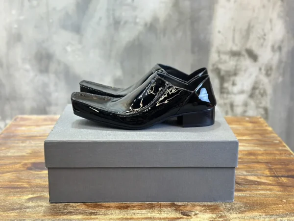 Square Toe Patent Leather Dress Shoes image 1