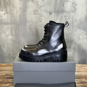 Balenciaga Distressed High-Top Boots image 1