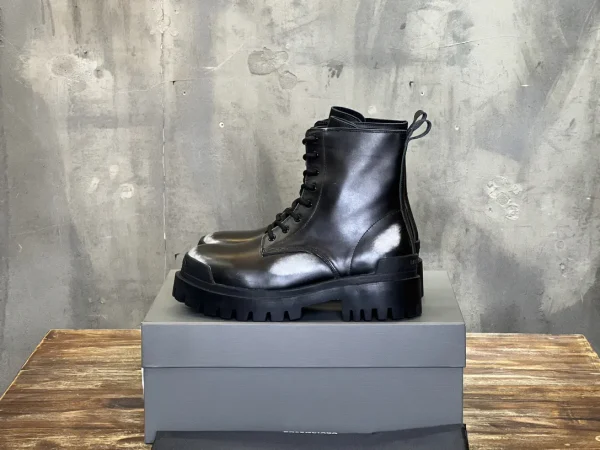 Balenciaga Distressed High-Top Boots image 1