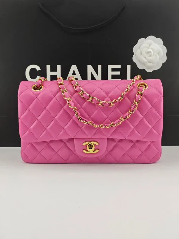Chanel Quilted Shoulder Bag with Gold Hardware image 1