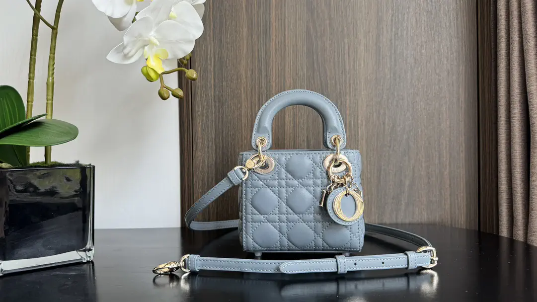 Dior Quilted Micro Top Handle Bag image 1
