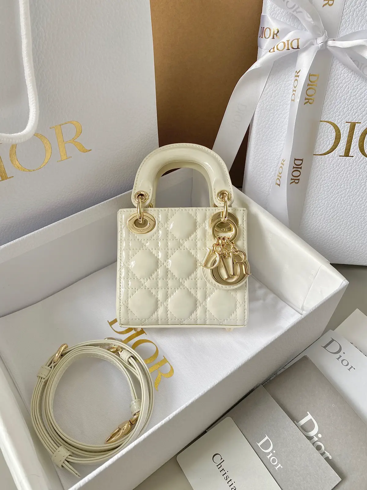 Dior Micro Lady Top Handle Bag image 1