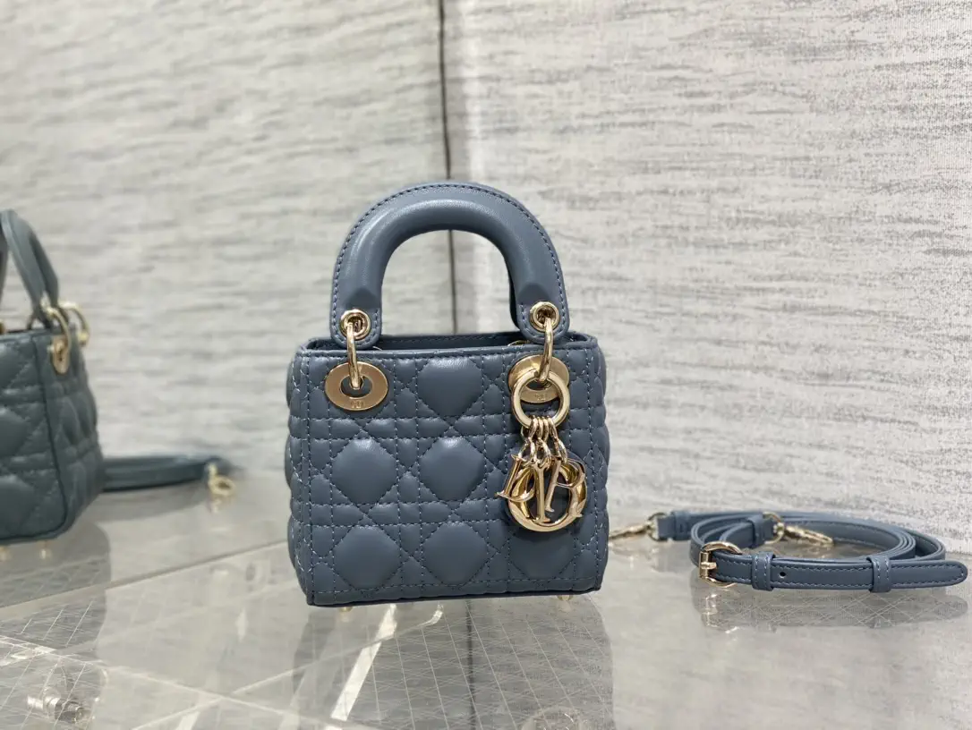 Dior Quilted Micro Top Handle Bag image 1