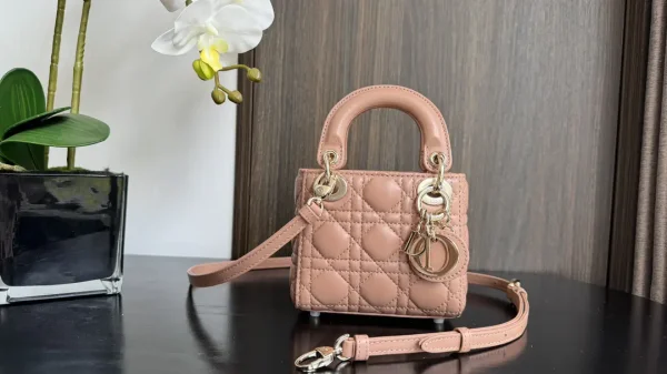 Dior Quilted Mini Top Handle Bag image 1