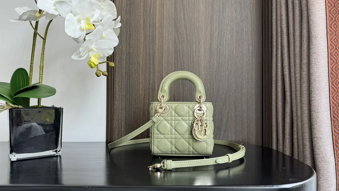 Dior Quilted Micro Top Handle Bag image 1