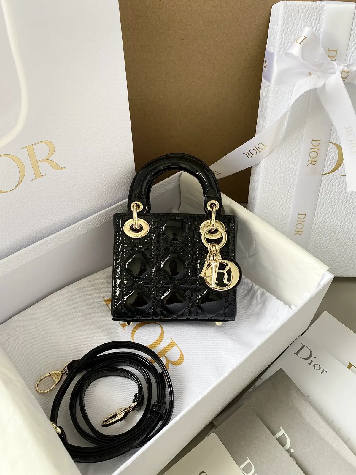 Dior Micro Lady Top Handle Bag image 1