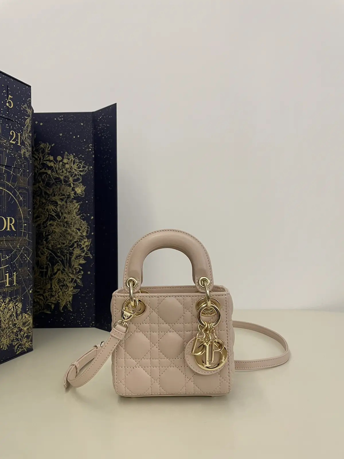 Dior Micro Quilted Top Handle Bag image 1