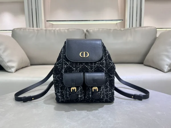 Dior Caro Black Backpack image 1