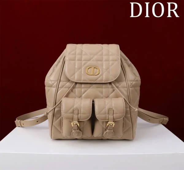 Dior Quilted Leather Backpack image 1