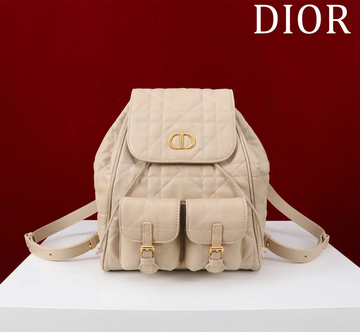 Dior Quilted Backpack image 1