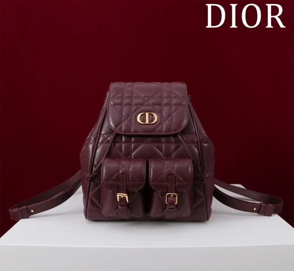 Dior Quilted Leather Backpack image 1