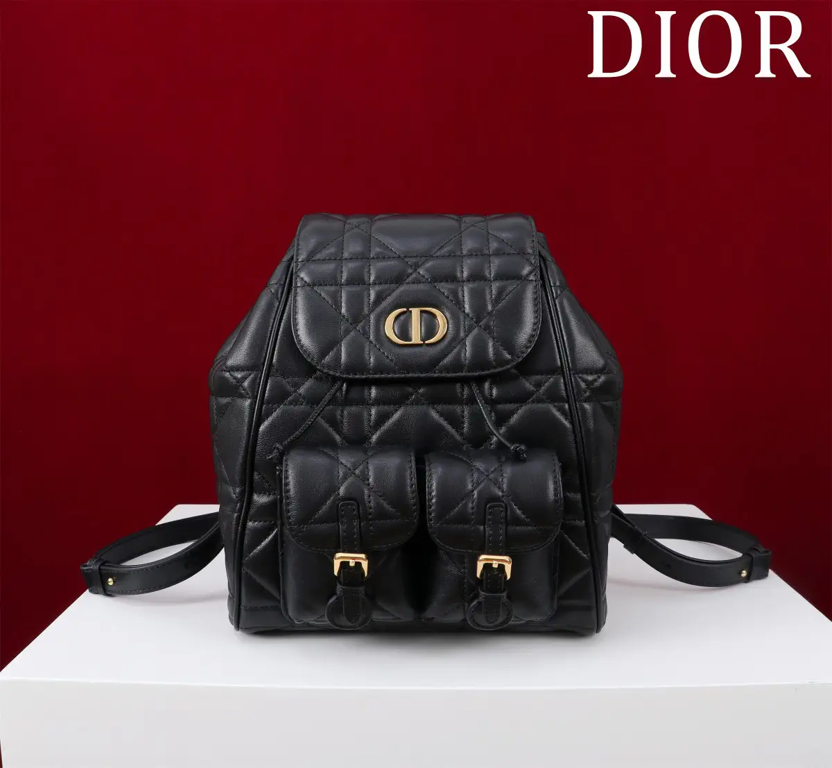 Dior Caro Quilted Backpack image 1