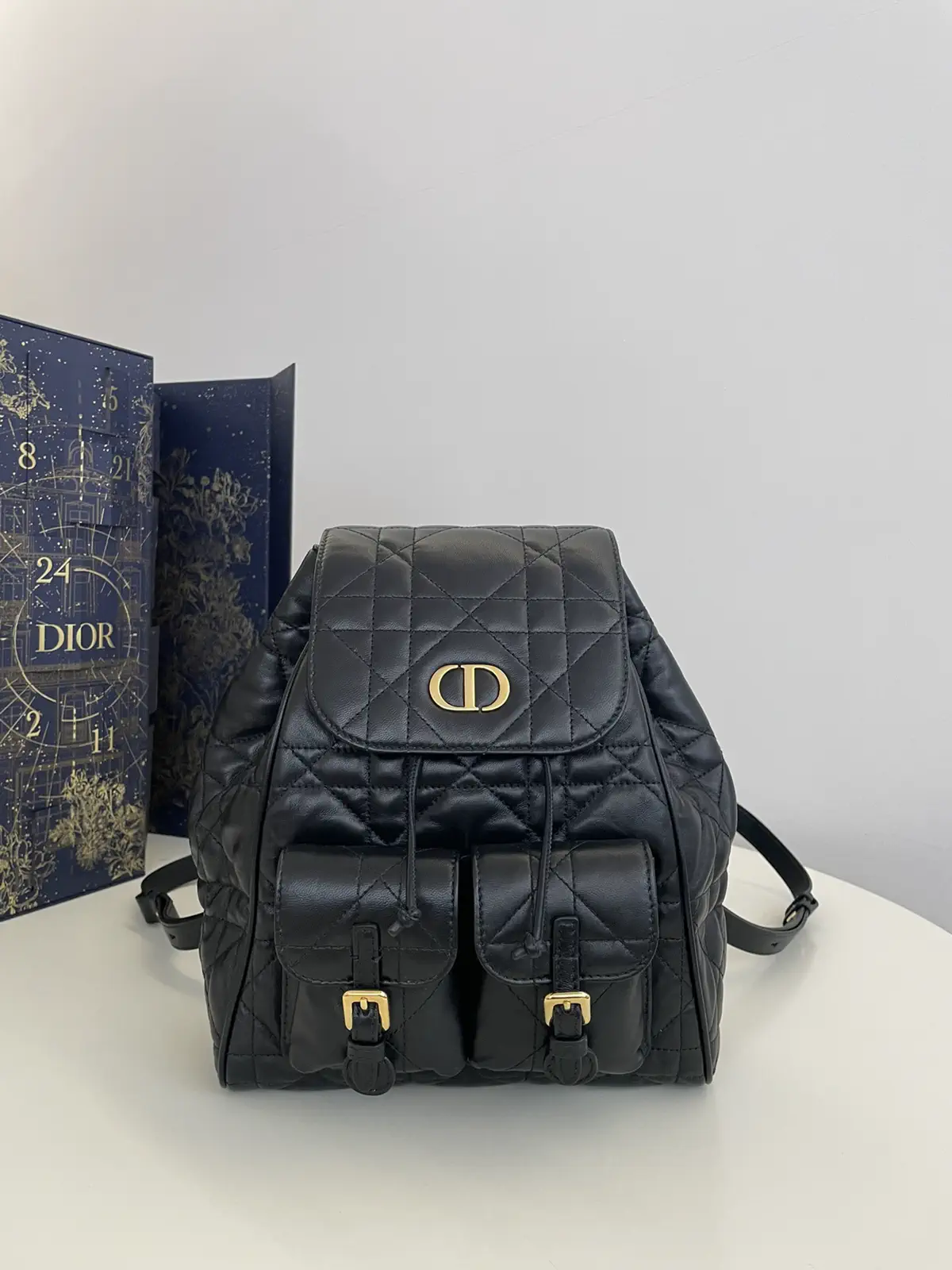 Dior Caro Quilted Backpack image 1
