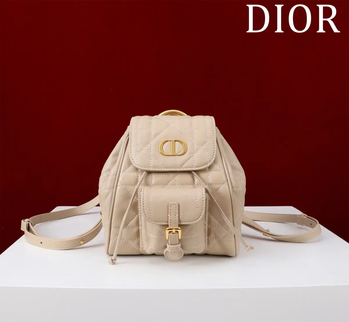 Dior Quilted Small Backpack image 1