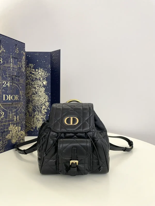 Dior Caro Quilted Small Backpack image 1