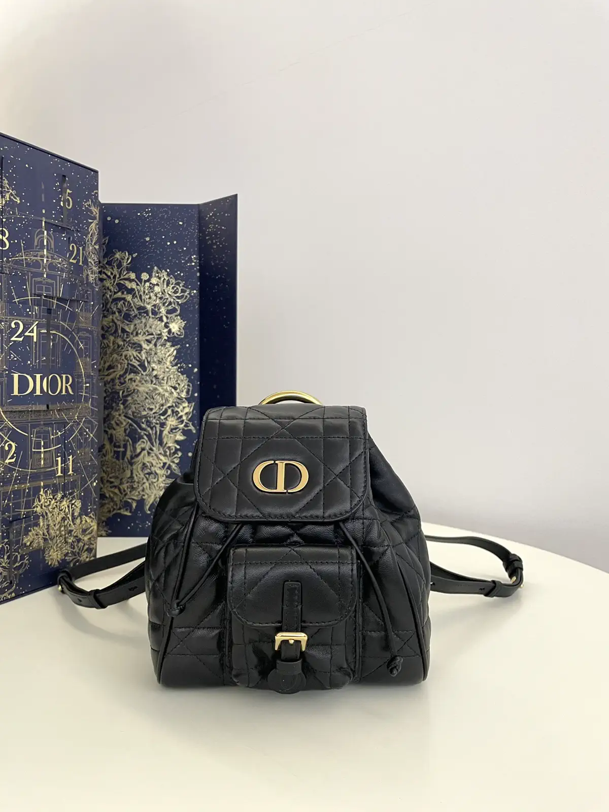 Dior Caro Quilted Small Backpack image 1