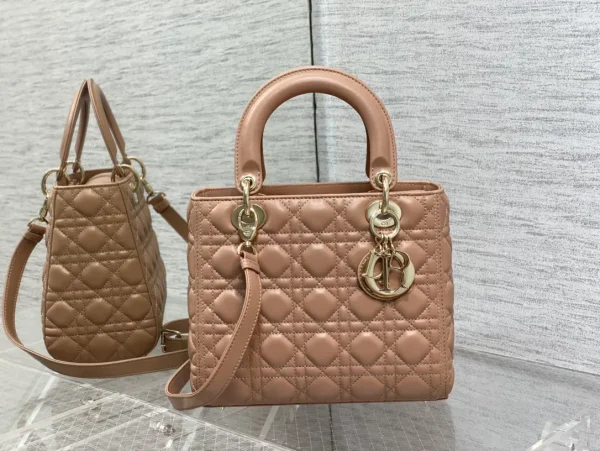 Dior Quilted Top Handle Bag image 1